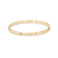 Fashion one gram gold minimalist jewellery 925 solid silver ring